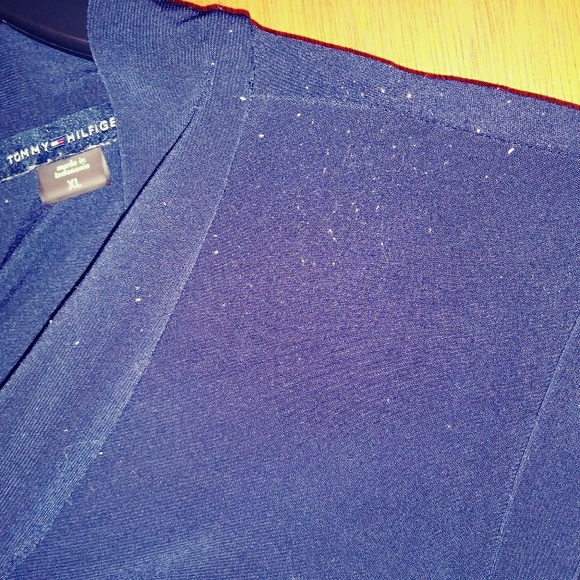 Tommy Hilfiger Navy Blue Sleveless Blouse - Picture 5 of 8